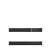 Cinturón reversible Slim T de piel granulada