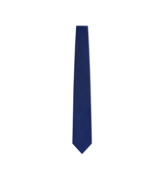 Corbata de jacquard de seda
