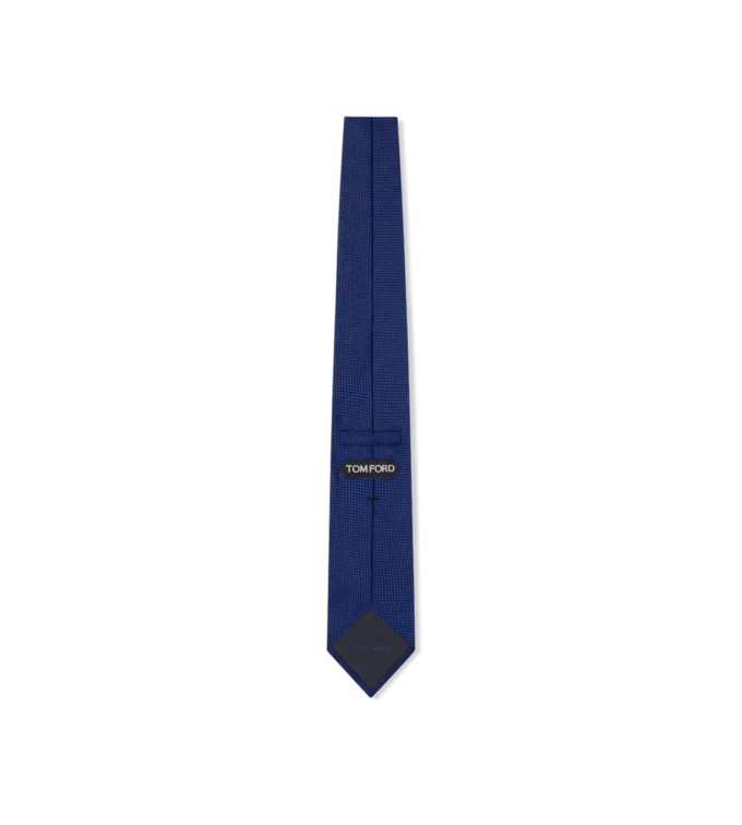 Corbata de jacquard de seda
