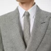 Corbata de jacquard de seda