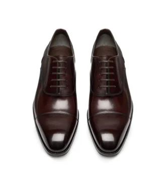 Cuero bruñido Elkan Lace Up