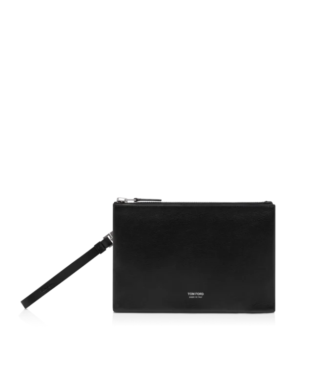 Funda minimalista y delgada de piel granulada con correa para la muñeca Funda minimalista y delgada de piel granulada con correa para la muñeca