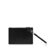 Funda minimalista y delgada de piel granulada con correa para la muñeca Funda minimalista y delgada de piel granulada con correa para la muñeca