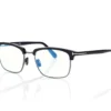 Gafas de graduación cuadradas con filtro azul