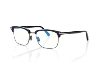 Gafas de graduación cuadradas con filtro azul