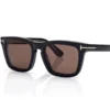 Gafas Icon Blue Block Square con clip para gafas de sol