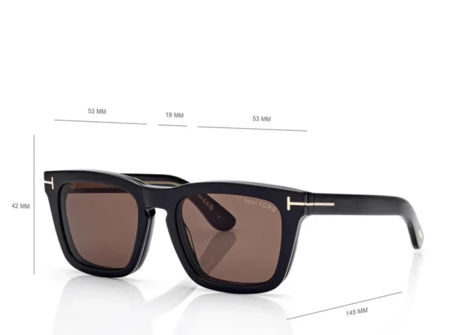 Gafas Icon Blue Block Square con clip para gafas de sol