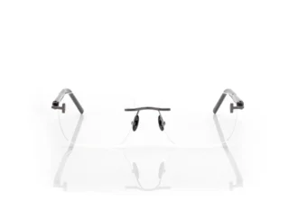 Gafas rectangulares de cuerno y titanio Gafas rectangulares de cuerno y titanio