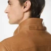 Harrington de piel granulada Harrington de piel granulada