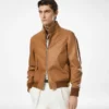 Harrington de piel granulada Harrington de piel granulada