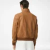Harrington de piel granulada Harrington de piel granulada