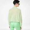 Jersey oversize de cuello polo abierto de cachemira y seda ultrasuaves Jersey oversize de cuello polo abierto de cachemira y seda ultrasuaves