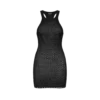Minivestido de cóctel con espalda nadadora