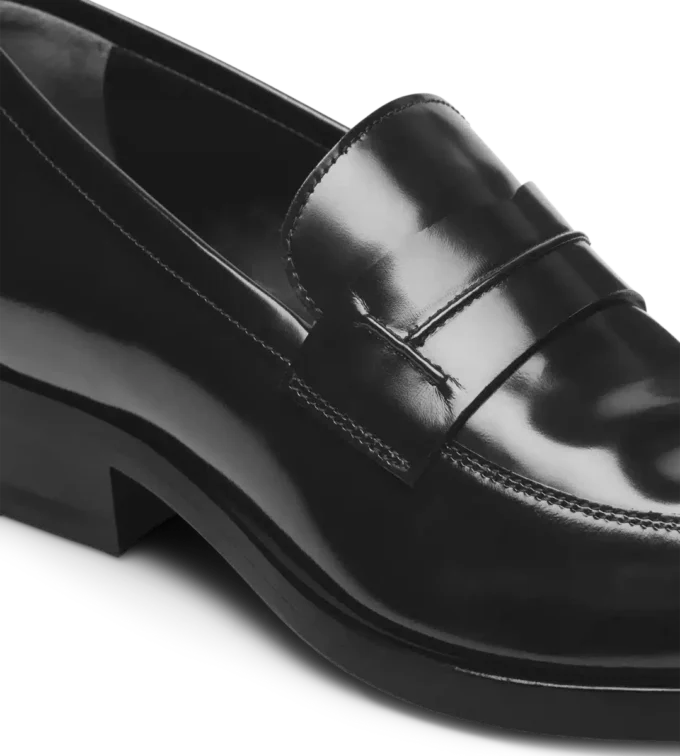 Mocasines Eva de piel cepillada Mocasines Eva de piel cepillada