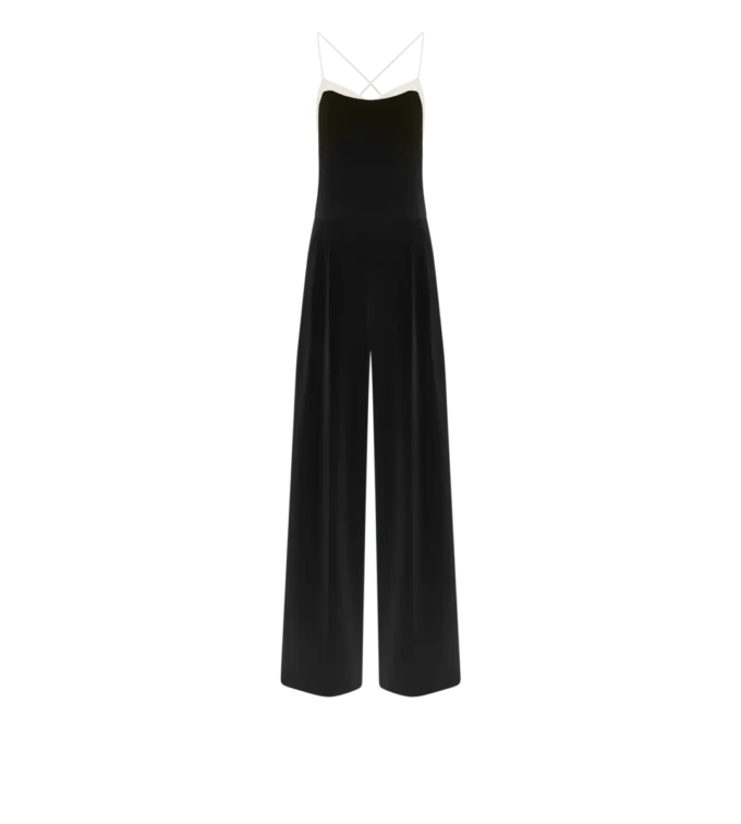 Mono camisola elástico de doble georgette Mono camisola elástico de doble georgette