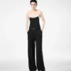 Mono camisola elástico de doble georgette Mono camisola elástico de doble georgette