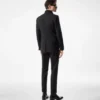 Pantalón Atticus de mikado teñido en hilo