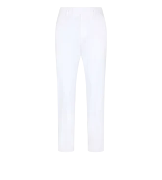 Pantalón chino de sarga de algodón elástico