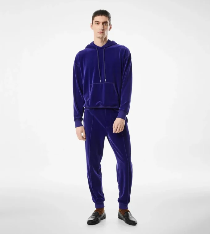 Pantalón de chándal de terciopelo