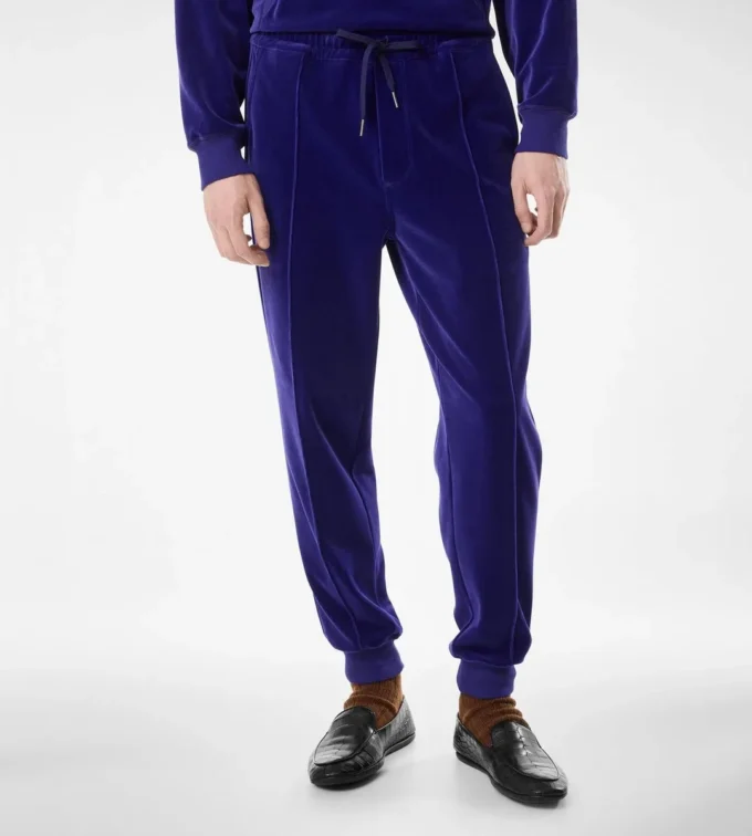 Pantalón de chándal de terciopelo