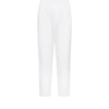 Pantalón de estar por casa plisado con rayas en espiga