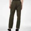 Pantalón de estar por casa plisado de algodón y seda con rayas bengalíes