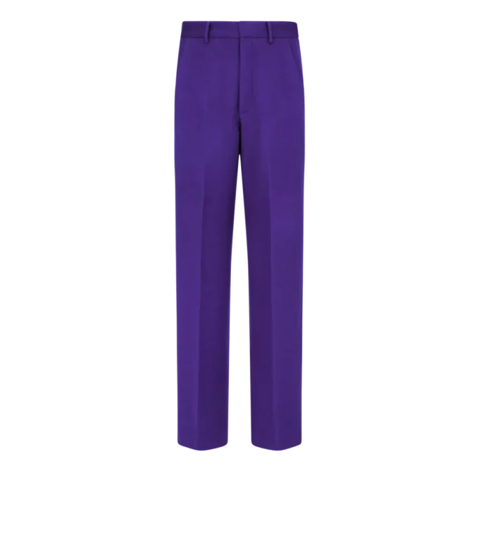 Pantalón de sarga doble divisible de cachemira