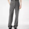 Pantalón doble dividible con diseño en espiga Sharkskin