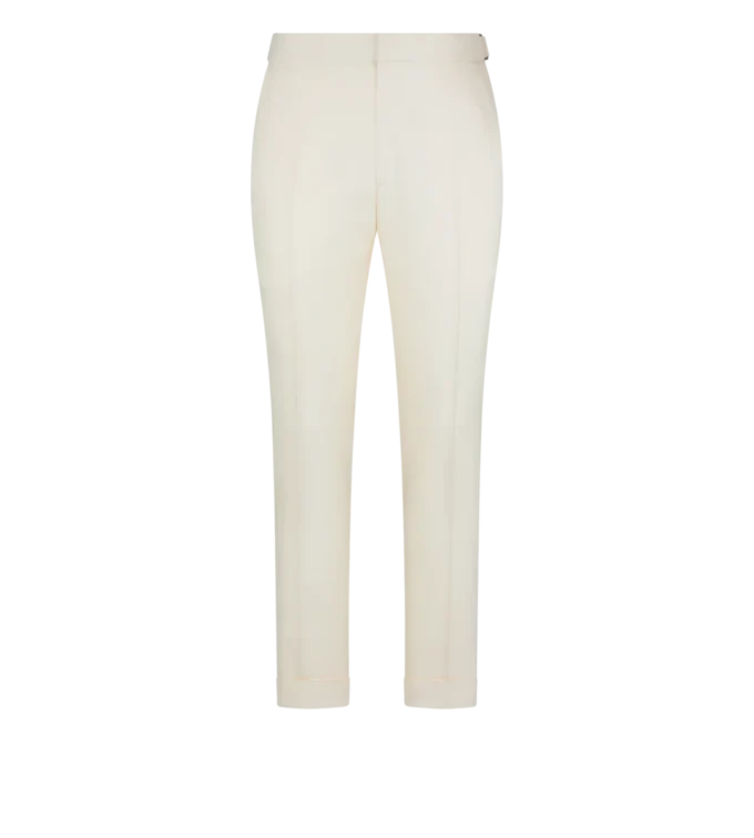 Pantalón Dyllan de lona de seda