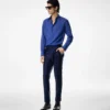 Pantalón Dyllan de sarga de seda y mohair