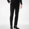 Pantalón ligero bouclé con lentejuelas