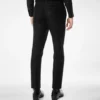 Pantalón ligero bouclé con lentejuelas
