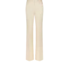 Pantalones anchos de esmoquin a medida de seda y lana Barathea brillante