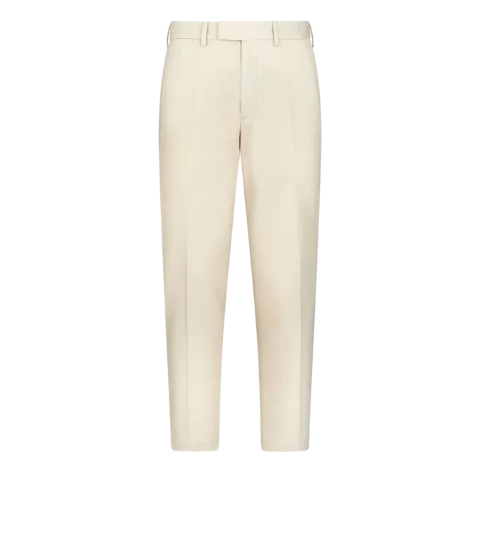 Pantalones chinos de algodón cepillado