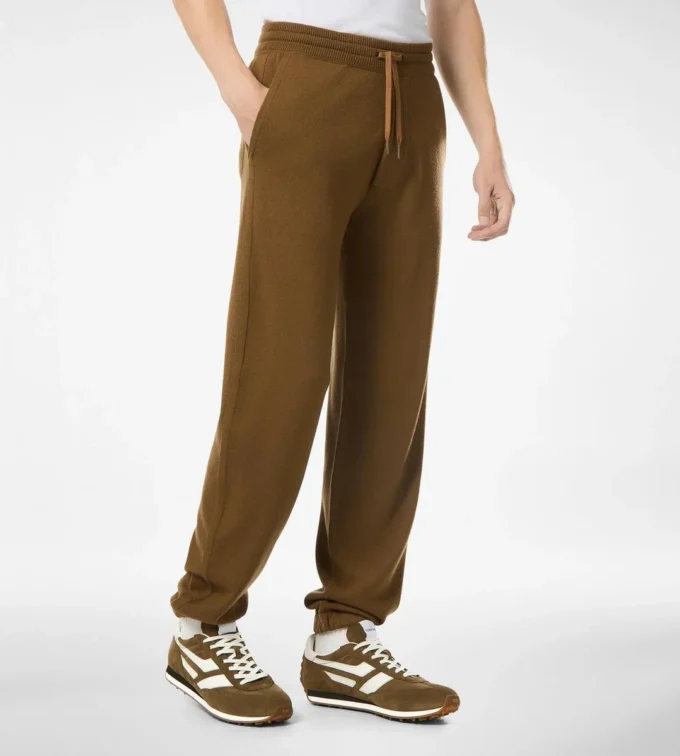 Pantalones de chándal de cachemira merino