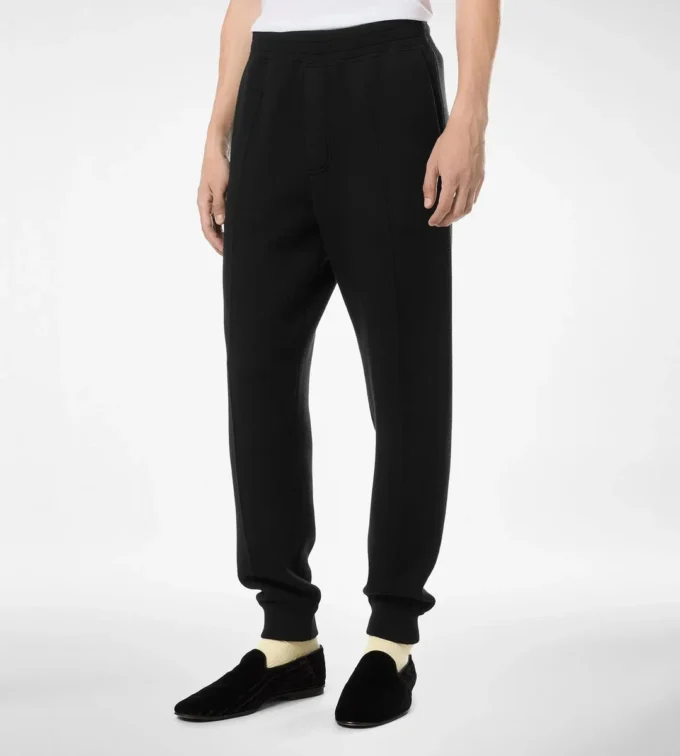 Pantalones de chándal de lana doble cara