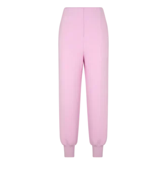 Pantalones de chándal esculturales de mezcla de cachemira ultrafina