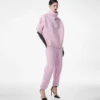 Pantalones de chándal esculturales de mezcla de cachemira ultrafina