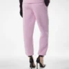 Pantalones de chándal esculturales de mezcla de cachemira ultrafina