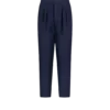 Pantalones ligeros de lyocell con pliegues para estar por casa