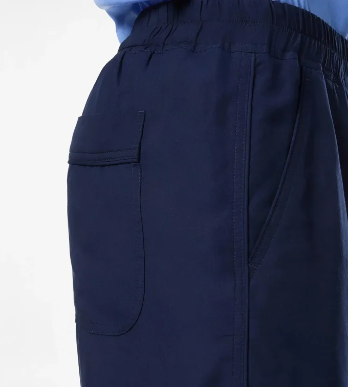 Pantalones ligeros de lyocell con pliegues para estar por casa
