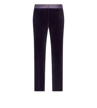 Pantalones pitillo de terciopelo a medida para esmoquin Pantalones pitillo de terciopelo a medida para esmoquin