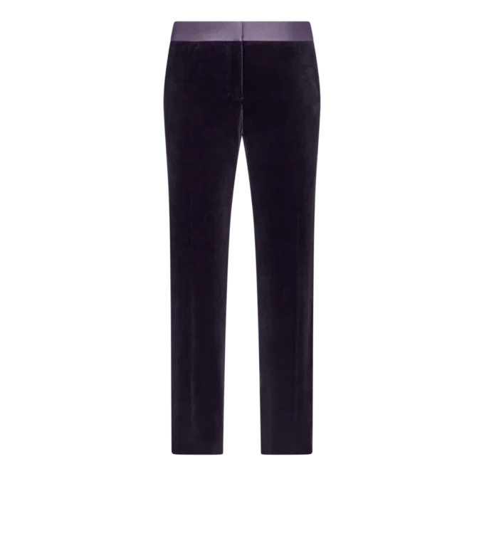 Pantalones pitillo de terciopelo a medida para esmoquin