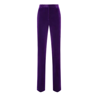 Pantalones rectos de terciopelo de algodón Pantalones rectos de terciopelo de algodón