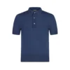 Polo de cachemira y seda de calibre fino