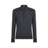 Polo de lana pura de calibre fino