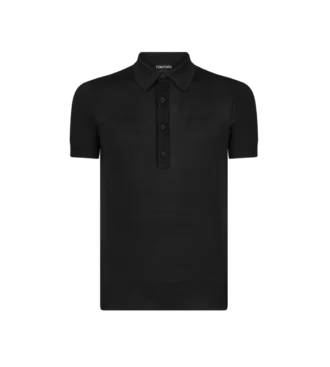 Polo de viscosa y seda Polo de viscosa y seda