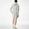 Sudadera con capucha y cremallera de felpa