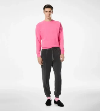 Sudadera de cuello redondo de algodón orgánico Sudadera de cuello redondo de algodón orgánico