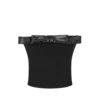 Top sin tirantes con detalle de lazo